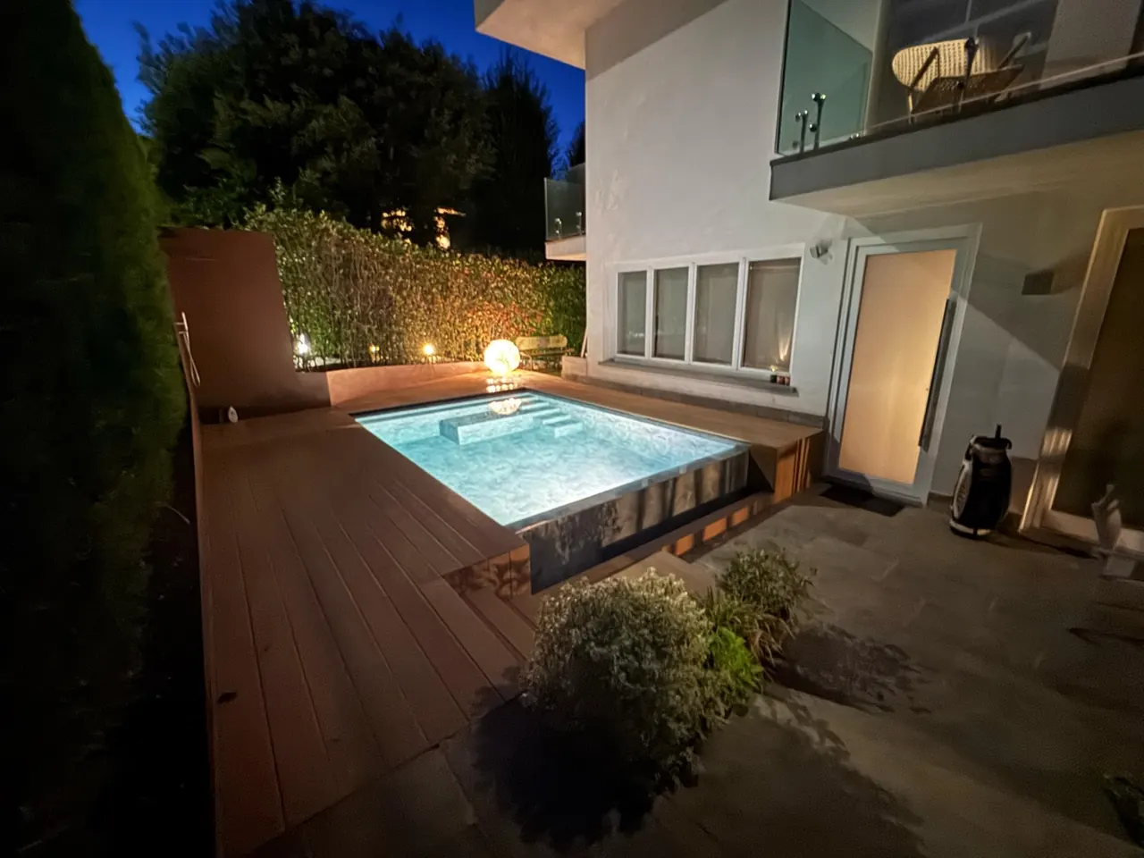 Piscina in cemento armato realizzata da BR Group Piscine